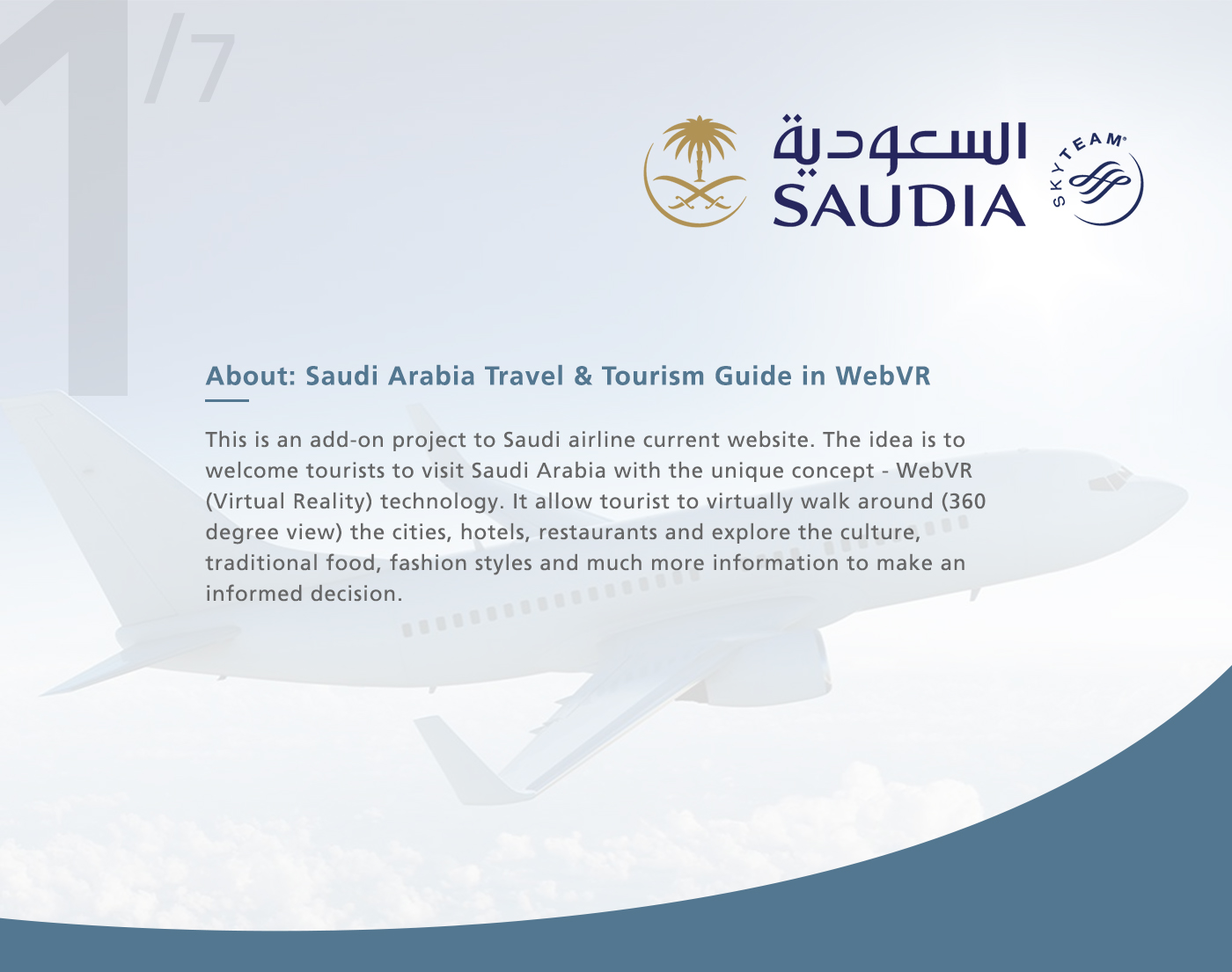 Saudi Airlines project introduction image